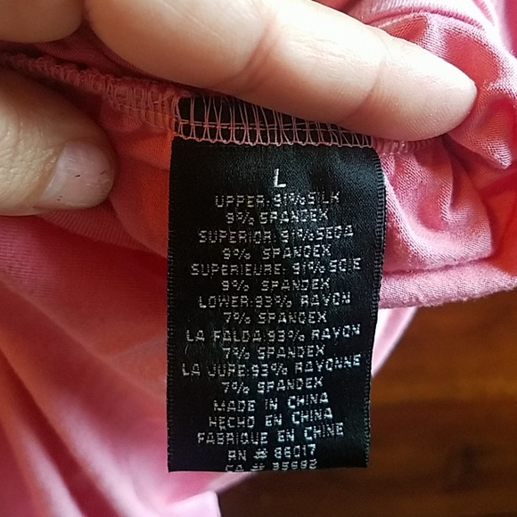 Dusty Rose Bebe halter top - Picture 5 of 6